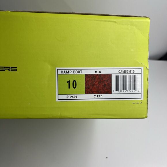 Men's Gator Waders Camp Boots Red Size 10 - Picture 5 of 7